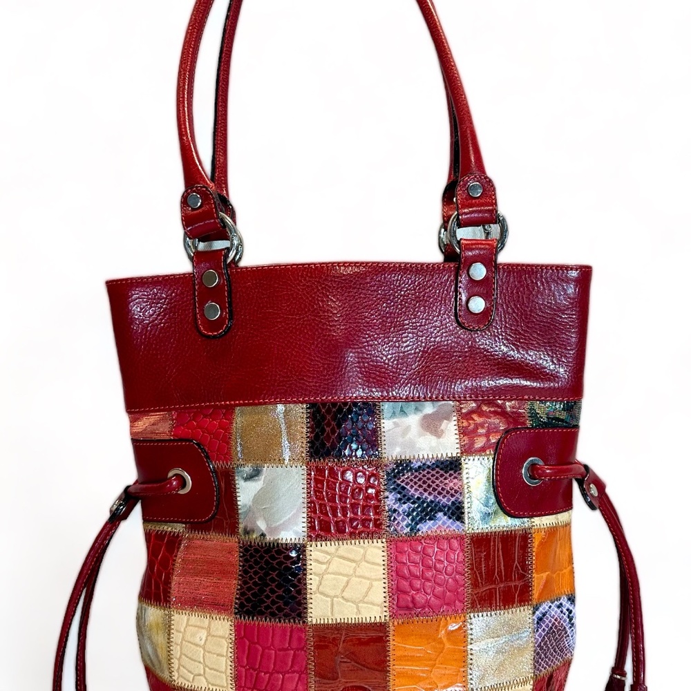 Hand Crafted Condor Leather Patchwork, Made In Gr… - image 3